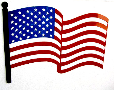 We are located in Modesto, CA, USA.  American Flag.