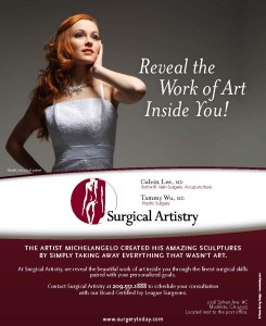surgical artistry full page ad never boring